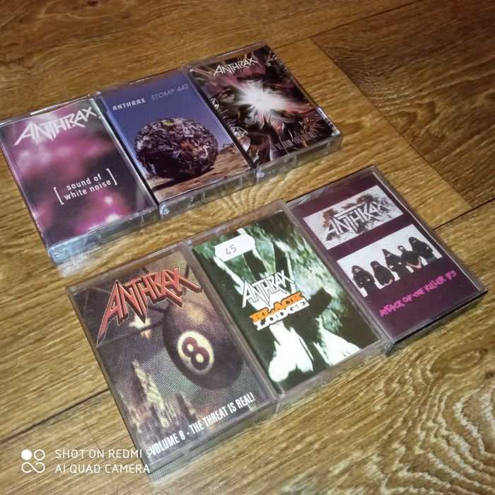 Касетки на Антракс / Anthrax