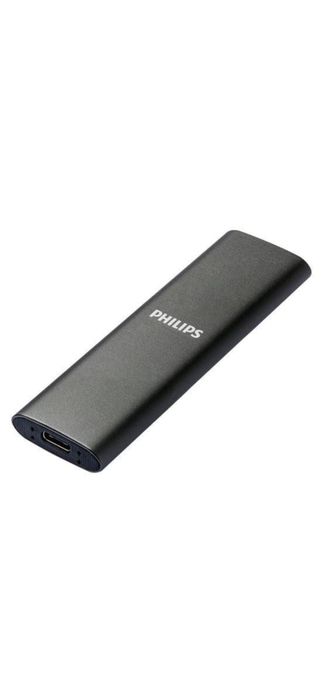 Vand SSD extern Philips 500GB, USB-C, 540MB/s, negru