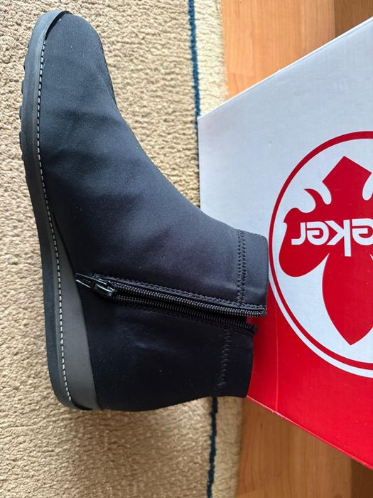 Botine rieker negre