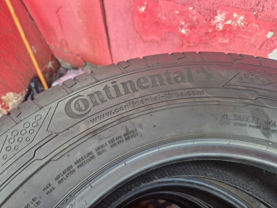 4 Anvelope de VARA - 235/65/16c - Continental VanContact 200 - Stare F BUNA - DOT 2019 !
