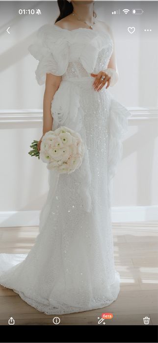 свадебное платье