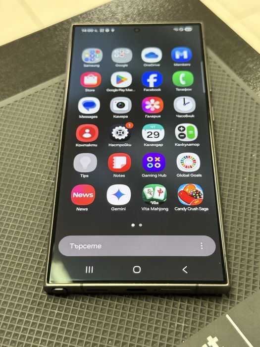 Samsung Galaxy S24 Ultra,Titanium Black,256GB *КатоНов*1г Гаранция*