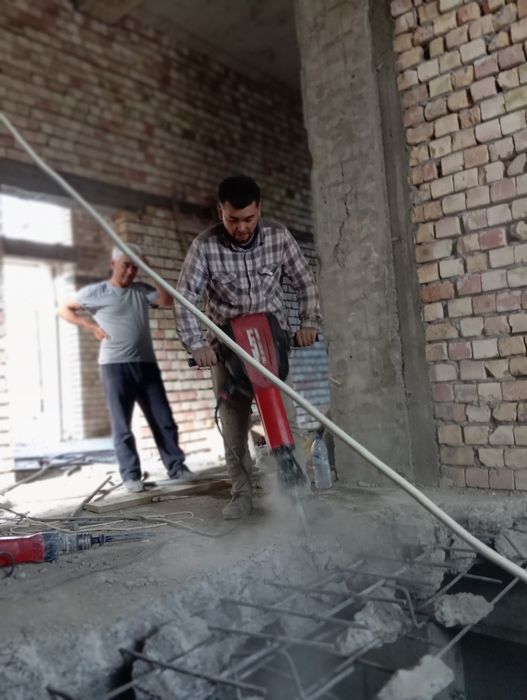Бетон кесиш тешиш бетон бузиш стяшка кесиш хизматлари арзон наркларда