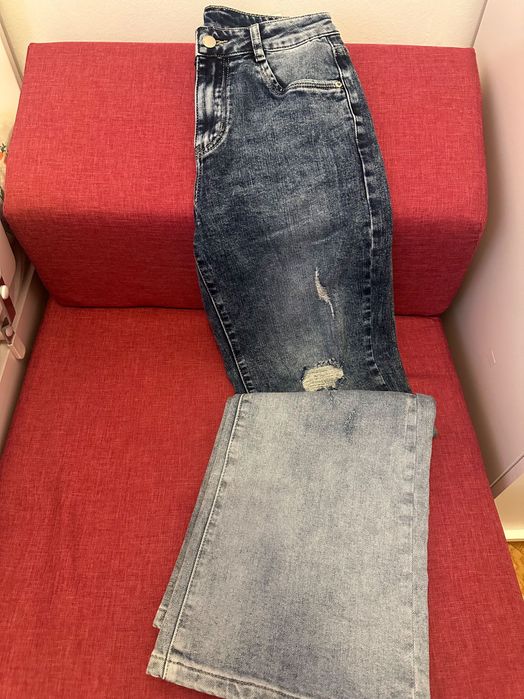 Нови дънки размер s/40 , дънково яке