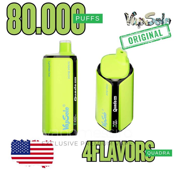 Vapsolo Mega Puffs 4 in 1 cu 80.000 puffuri Premium !
