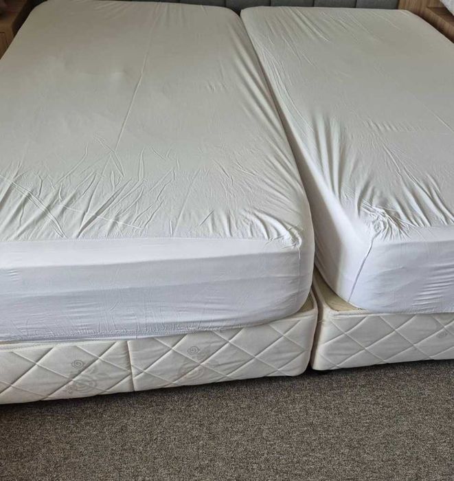 Чаршафи 230/200; чаршафи с ластик 100/200; торби 150/200 памук, нови