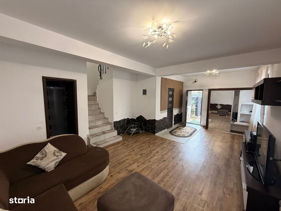 Vila P+1+M Militari Residence Acvilei, 3 Dormitoare, 125mp, Mobilata