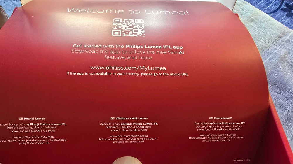 Чисто нова Lumea Philips за лазерно обезкосмяване и поддържане