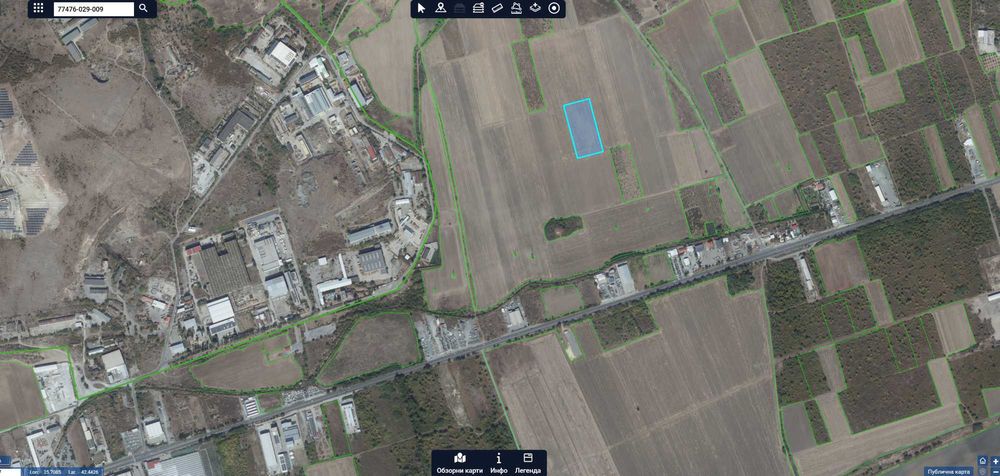 Продава се Земеделски имот в с. Любенова махала, Област Сливен -  кв.м за 138 €/дка - Снимка #2