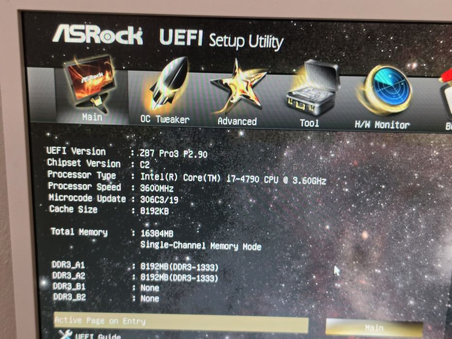 Asrock Z87 Pro3 сокет 1150