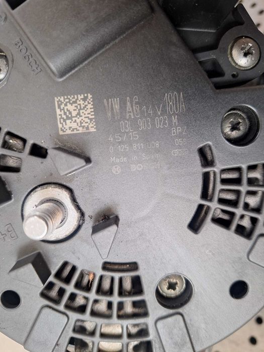 alternator 1.6 tdi crk vw touran 5t1  03l903023m  0125811008
