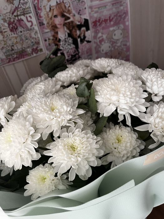ШИКАРНЫЙ букет из хризантем
