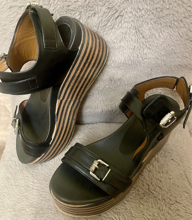 Ingiliz сандали висока платформа