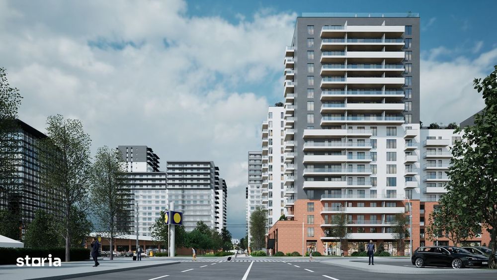 Apartament 3 camere 106 mp in Ansamblul Skylight, parcare gratuita