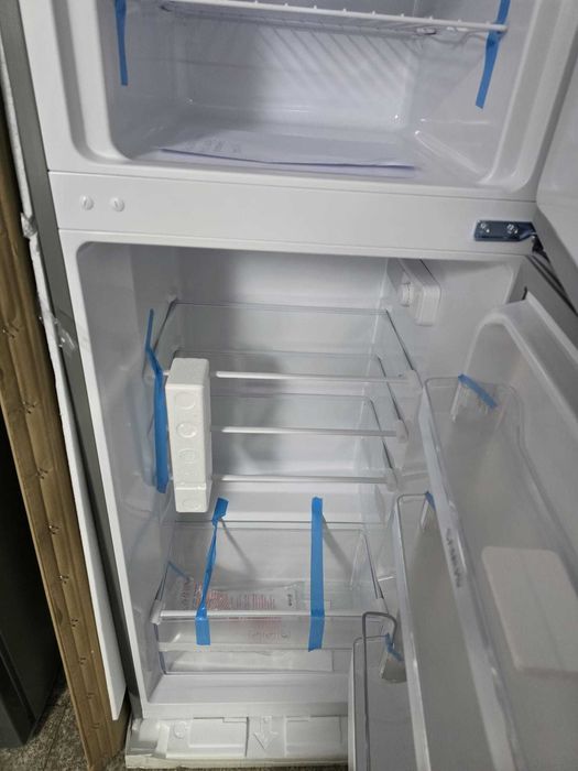 Frigider cu 2 Nou Resigilat usi Samus SX284E, 206 L Inox/Argintiu