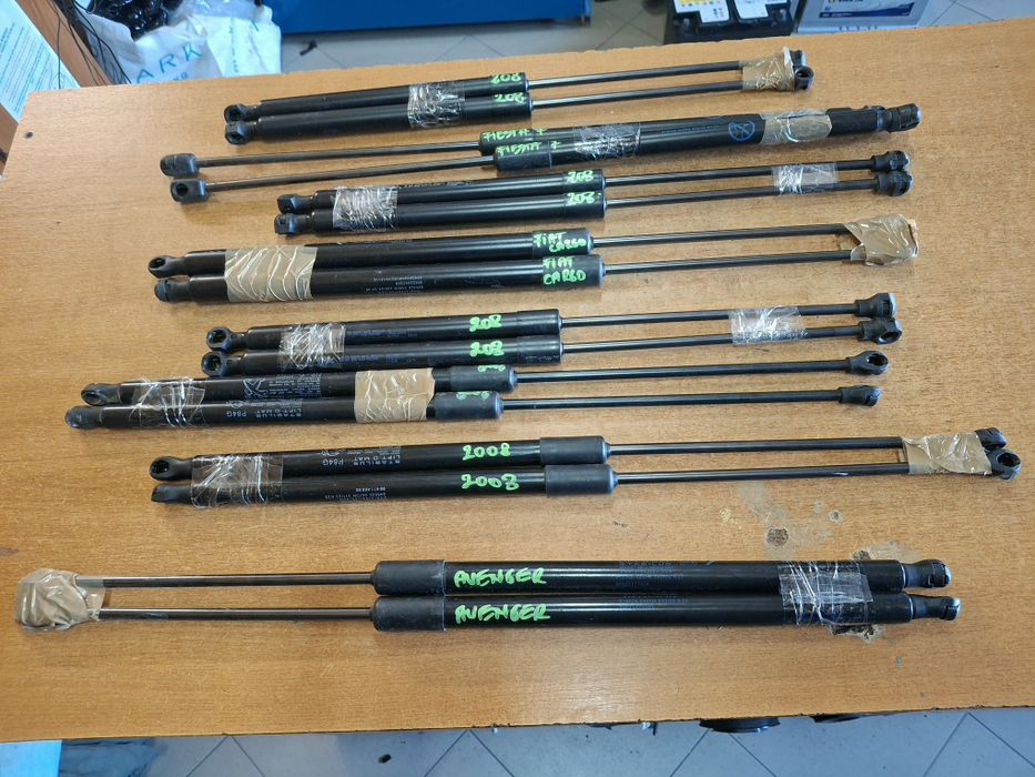 Amortizoare portbagaj Peugeot 208 2008  Fiesta 7  Aveger  Fiat Cargo