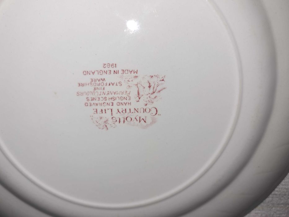 set de masa serviciu portelan englezesc Myotts Country Life 6 persoane