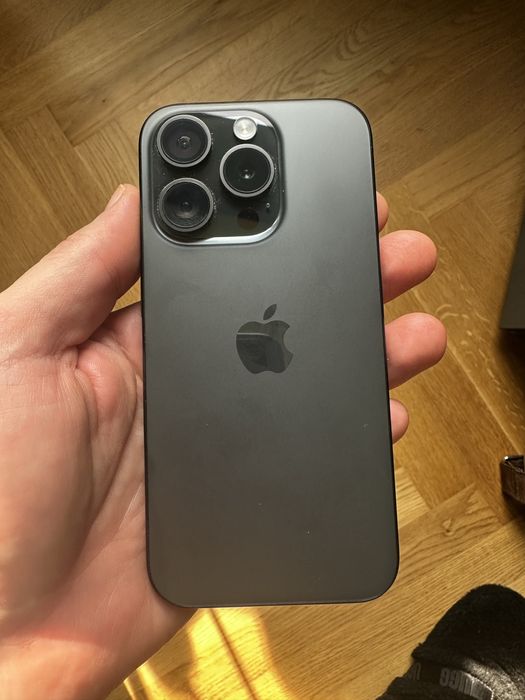 iPhone 15 pro 256 Black Titanium impecabil
