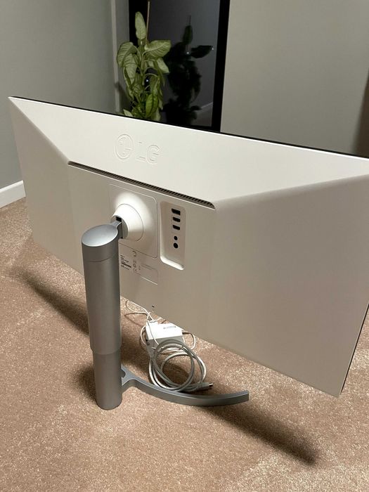 Monitor LED IPS LG 34", 2560x1080, DisplayPort, Alb, 34WN650-W