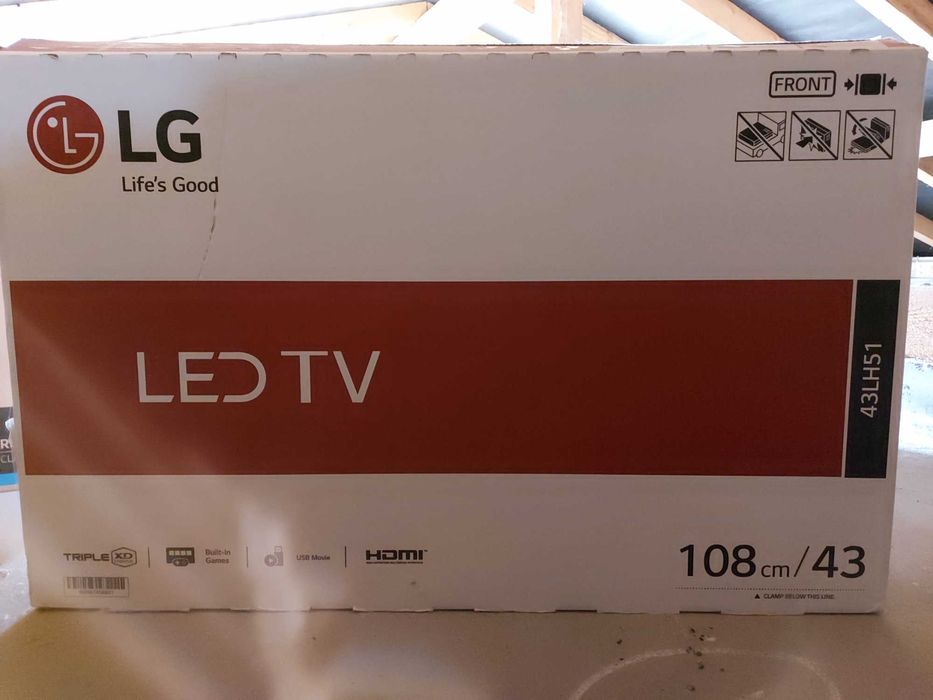 Televizor LED Game TV LG, 108 cm, 43LH5100, Full HD, Clasa A++