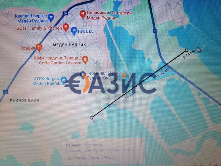 Продава се Парцел в Бургас, Център - 850 кв.м за 57 €/кв.м - Снимка #2