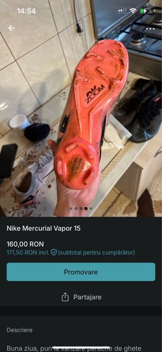 Nike mercurial vapor 15