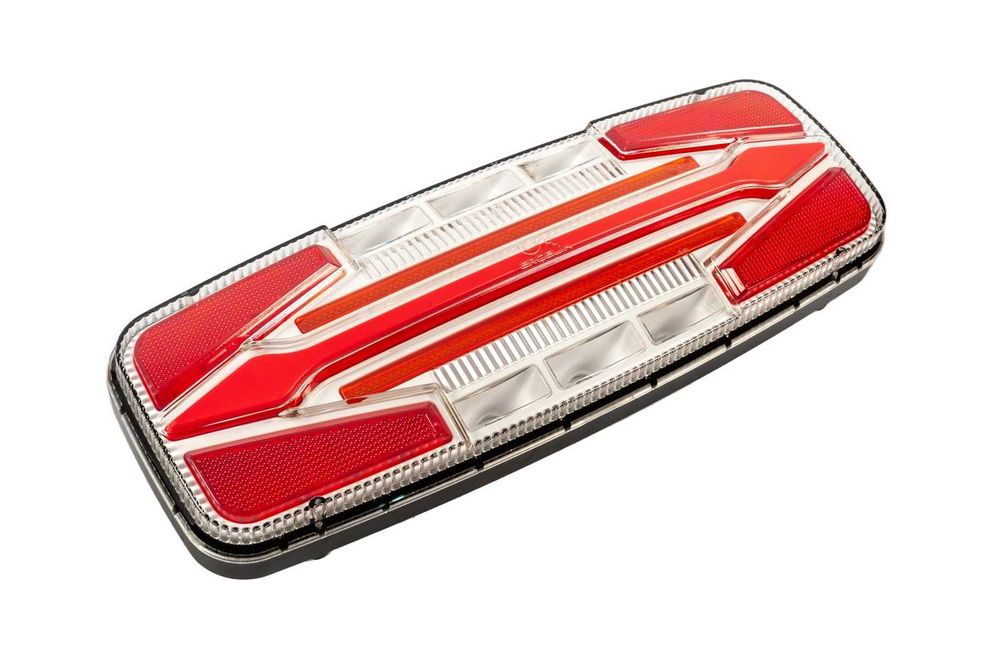 Комплект LED неон стопове с динамичен мигач 5 функции 12V-24V за ремарке и камион