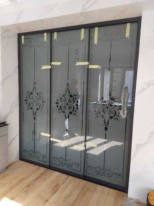 Oynadan Zamonaviy Peregorodka | Современные стеклянные перегородки !