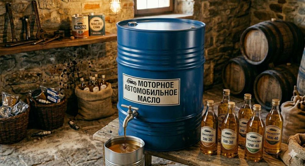 Продам отработаное масло