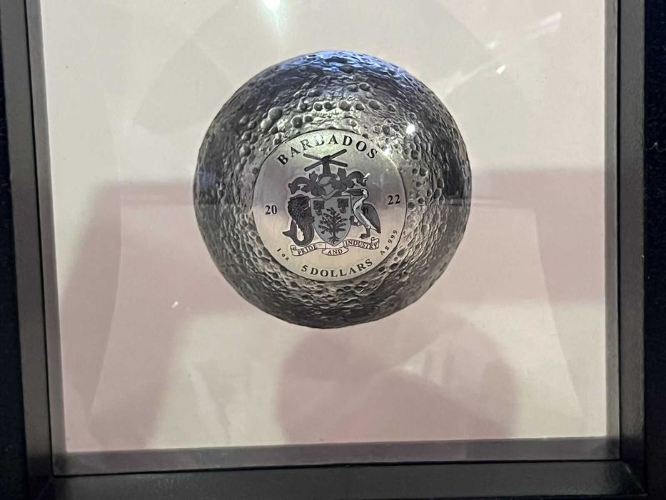 Сребърна монета Меркурий 1oz Барбадос