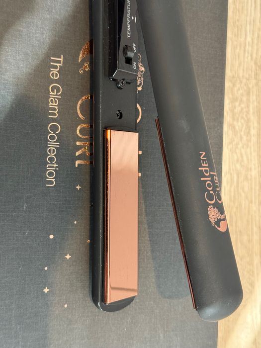 Преса за коса - GOLDEN CURL - ROSE GOLD