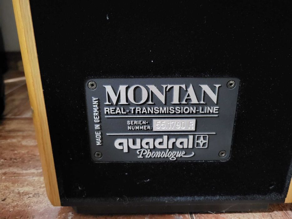 Boxe Quadral Montan MK V