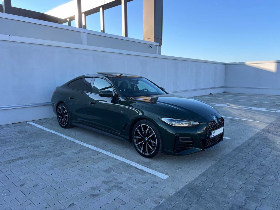 BMW Seria 420d xDrive LCI M Pachet 2023 39.000km Sanremo Green Individual