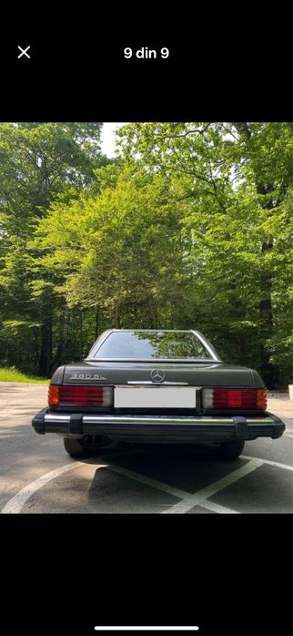 Mercedes Benz SL380, vehicul istoric