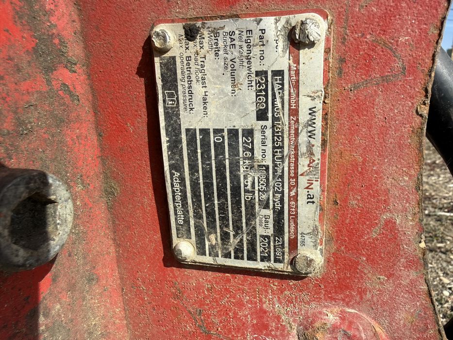 Picon pentru miniexcavator 2-2,5-3T