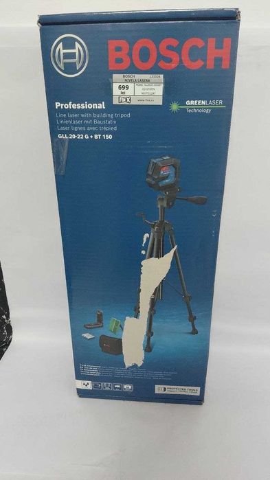 BOSCH GLL 20-22G6BT 150, NIVELA LASER/Fin X Amanet cod 133326