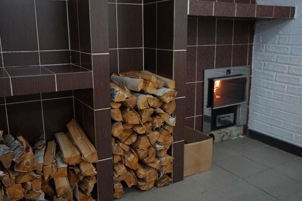 Баня на дровах Garage