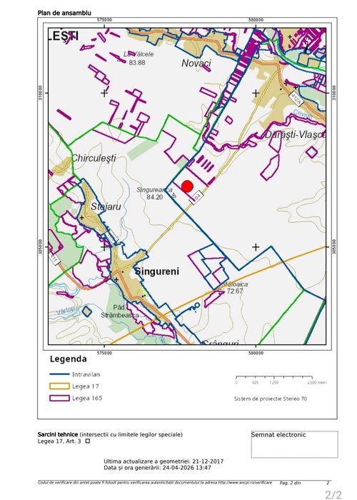 Teren intravilan 5.912 mp lângă București – acces asfalt – Adunații Copăceni
