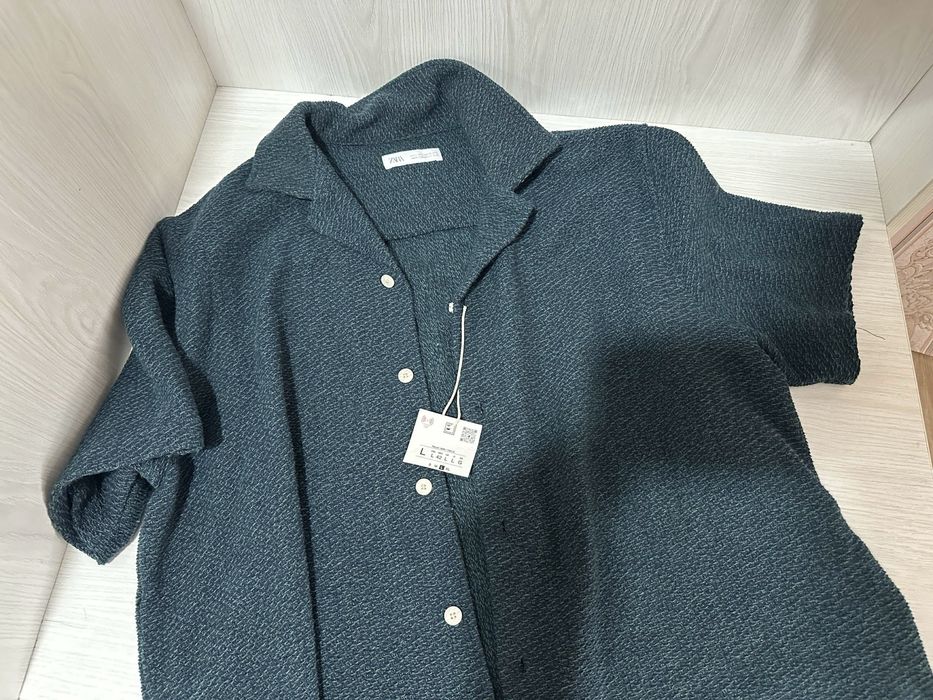 Фактурная рубашка от ZARA из Америки