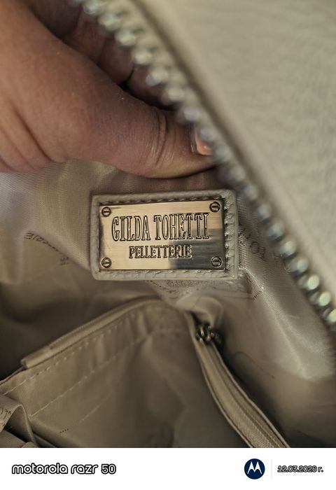 Чанта/раница от естествена кожа