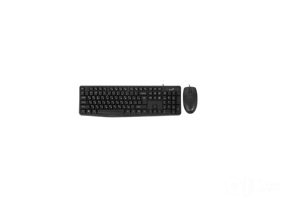 - Клавиатура и мышь комплект Genius KM-170 USB Black