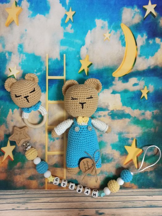 Комплект за бебе от 3 части