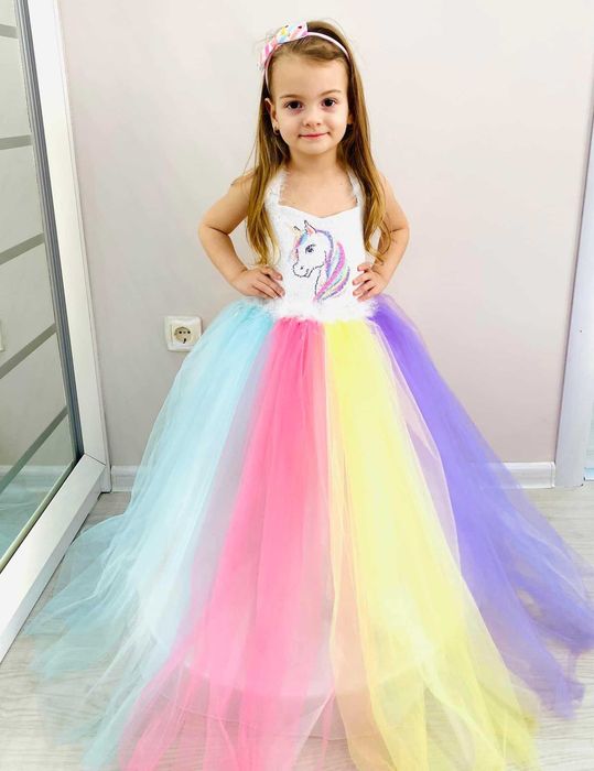 Рокля Елза,Едноре 4-12г