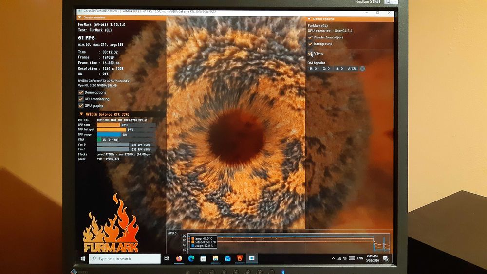 ASUS Rog Strix RTX 3070 8GB GDDR6 Gaming OC GPU