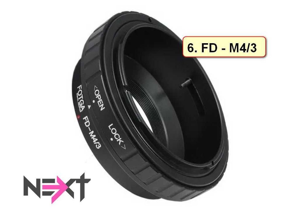 Преходник FOTGA за SONY e-mount NEX СОНИ - M42, M39, L39, EF-S, LM, MD