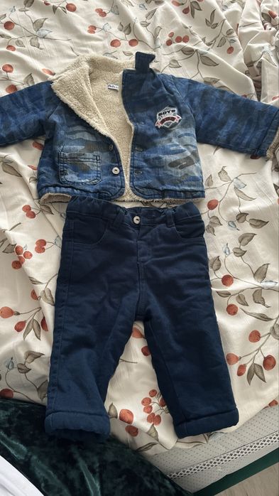 Теплый костюм 74 см