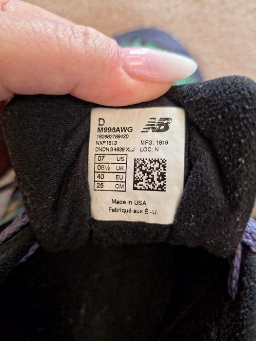 New Balance 998 Made in USA