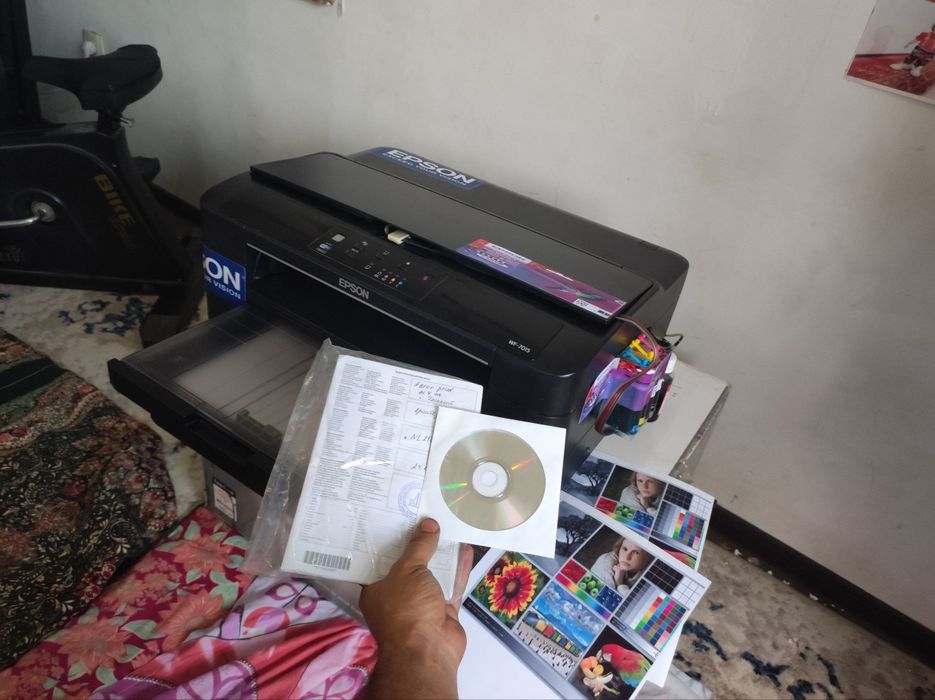 Epson Wf 7015 TezkorA-4. A-3. A3+ katta plakat chiqaradi 6 talik dyuz