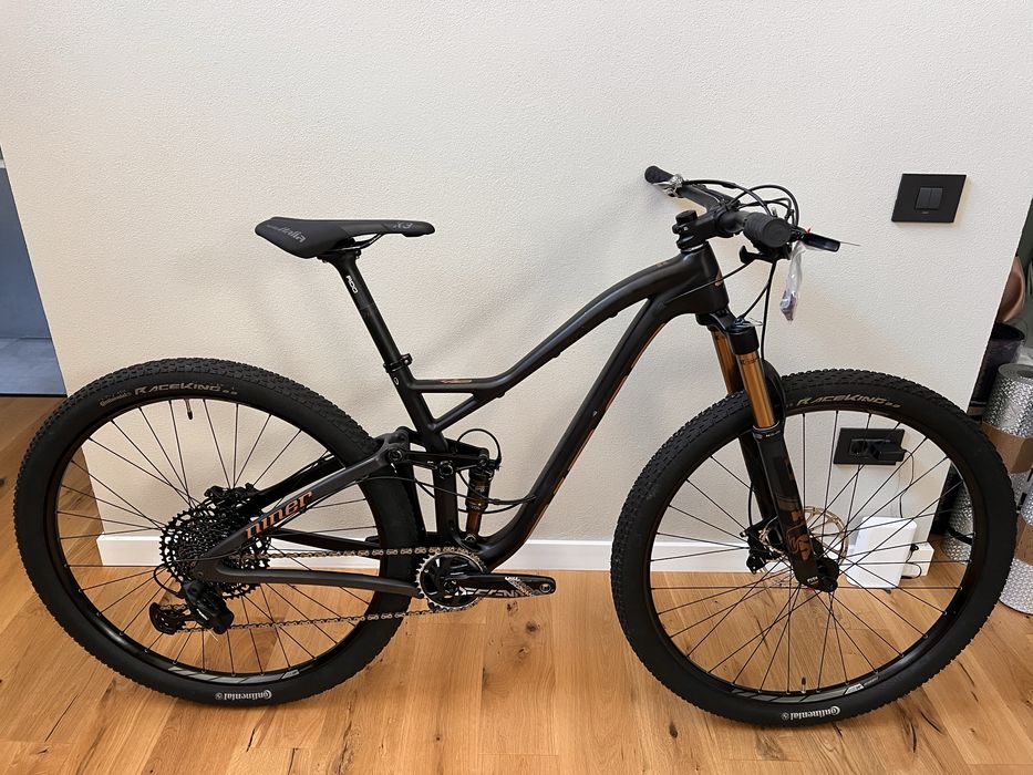 MTB full suspension XC 29" - Niner RKT 9 RDO Carbon, Fox 34 Step-Cast Factory 120mm, Sram Eagle 1x12v, frane Sram 4 pistoane