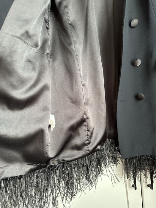 Вечернее платье в пиджачном стиле